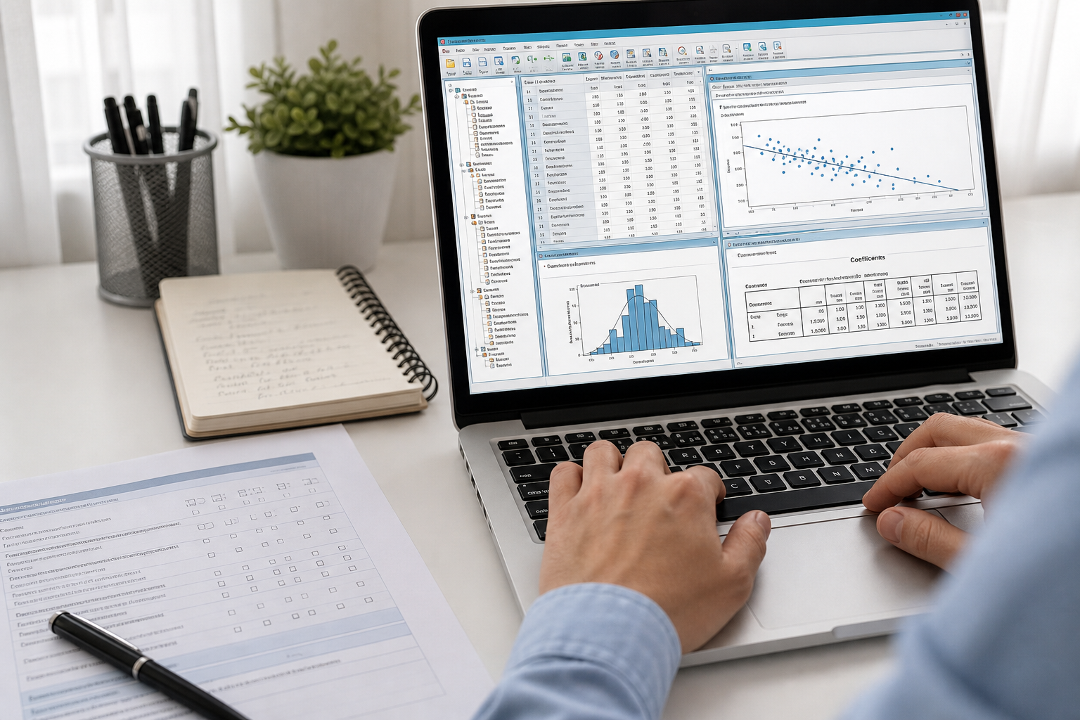 SPSS data analysis for PhD thesis